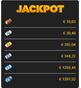 36 win jackpot