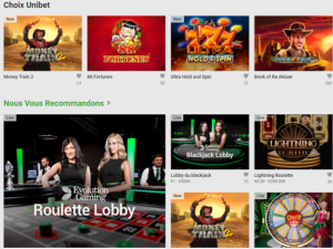 unibet jeux de casino