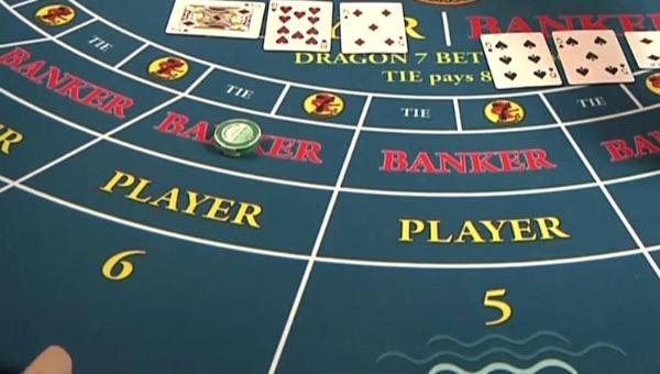 baccara table de jeu casino 