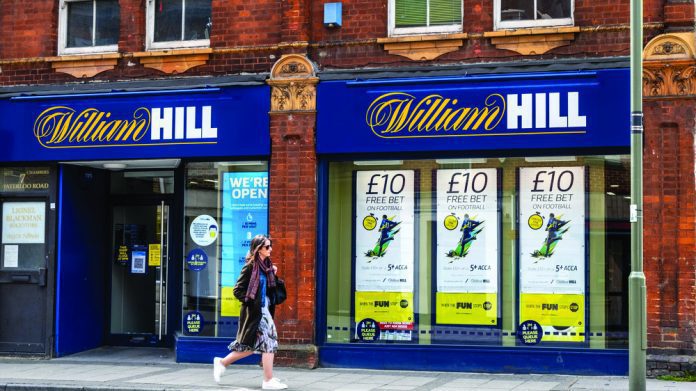 Les boutiques de paris de William Hill sont très prisés