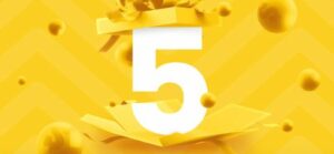 Lucky Wins bonus : un bonus de bienvenue sur les 5 premiers dépôts