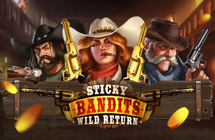 Sortie d’une nouvelle machine Sticky Bandits : Wild Return QuickSpin