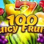 100 Juicy Fruits machine à sous spinomenal