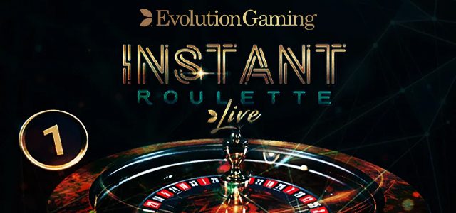 instant roulette de evolution gaming 