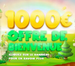 1 000€ de bonus de bienvenue sur Winoui