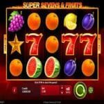 5 Super Sevens & Fruits machine à sous playson