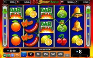 30 spicy fruits machine a sous egt