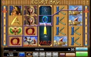 Egypt Sky Egypt Quest EGT Interactive Slot