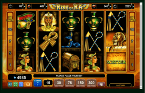 Rise of Ra Egypt Quest EGT Interactive slot