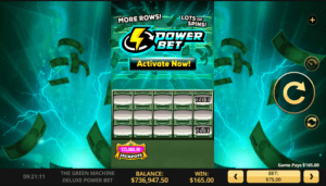The Green Machine Deluxe Power Bet_slot_high5
