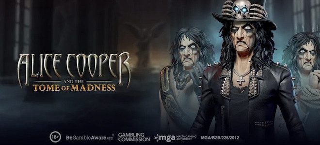 Alice Cooper and the Tome of Madness Play’n Go