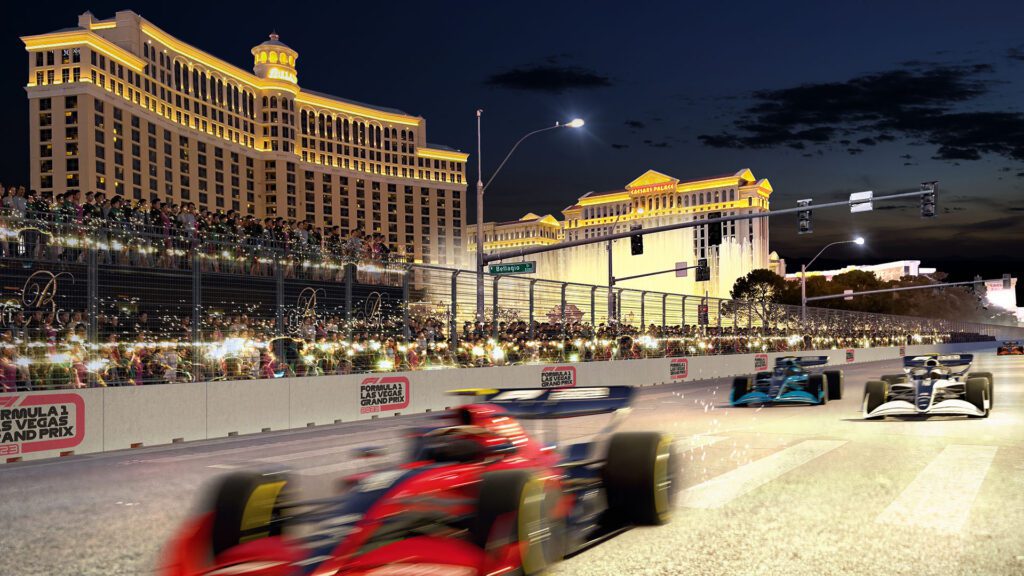 Las Vegas accueillera un grand prix Formule 1 en 2023