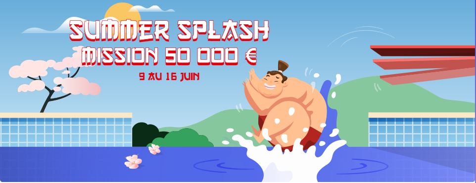 Banzaislots : les gagnants du Summer Splash se partageront 50 000€