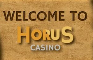 Interface du casino Horus