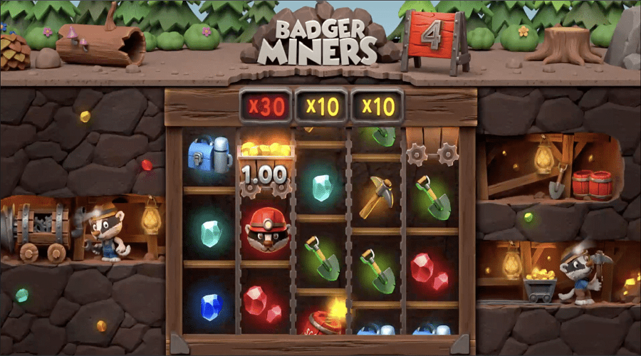 Badger-miners-slot
