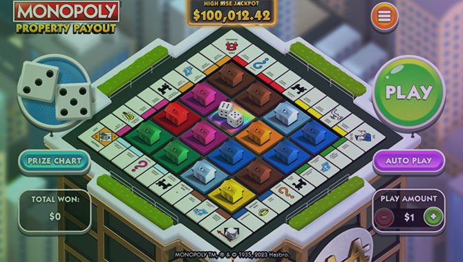 Monopoly Property Payout de Scientific Games