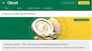 qbet bonus live casino image