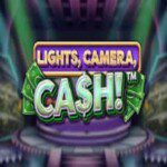 Lights camera cash logo